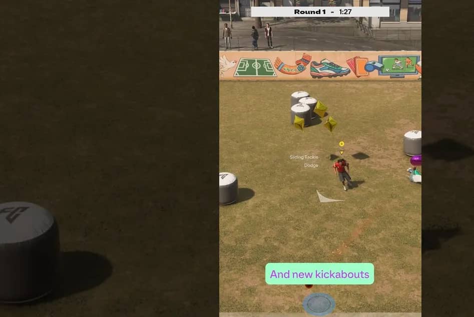 Jugador en acción — The Grounds EA Sports FC 27