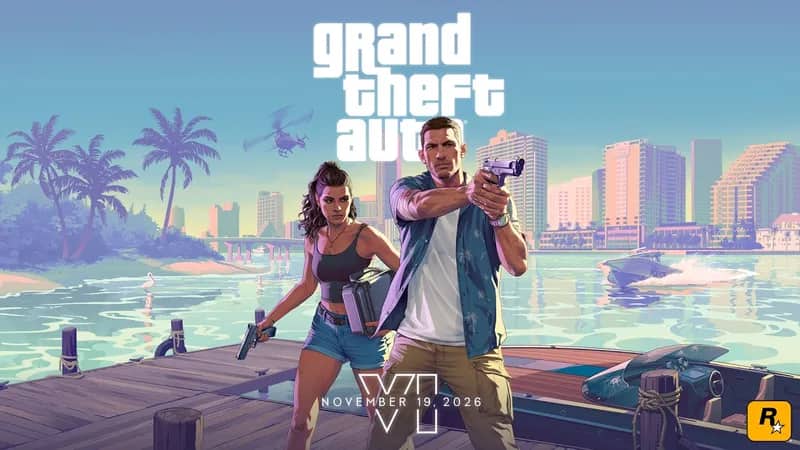 Jason y Lucia — protagonistas de Grand Theft Auto VI